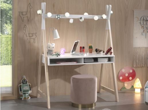 Bureau KIKI 2 niches blanc